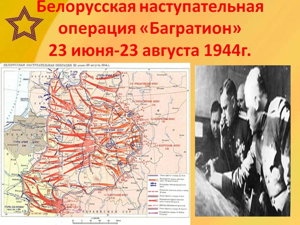 Операция багратион 1944 презентация